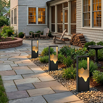 Waterproof LED Mountain Scenery Outdoor Path Lights - Flare Shack
