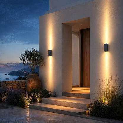 Waterproof LED Straight Wall Light - Flare Shack