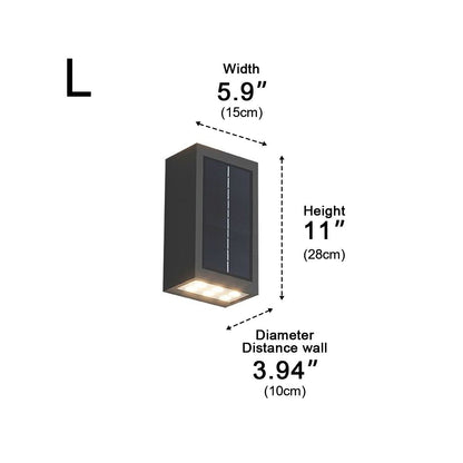 Waterproof LED Straight Wall Light