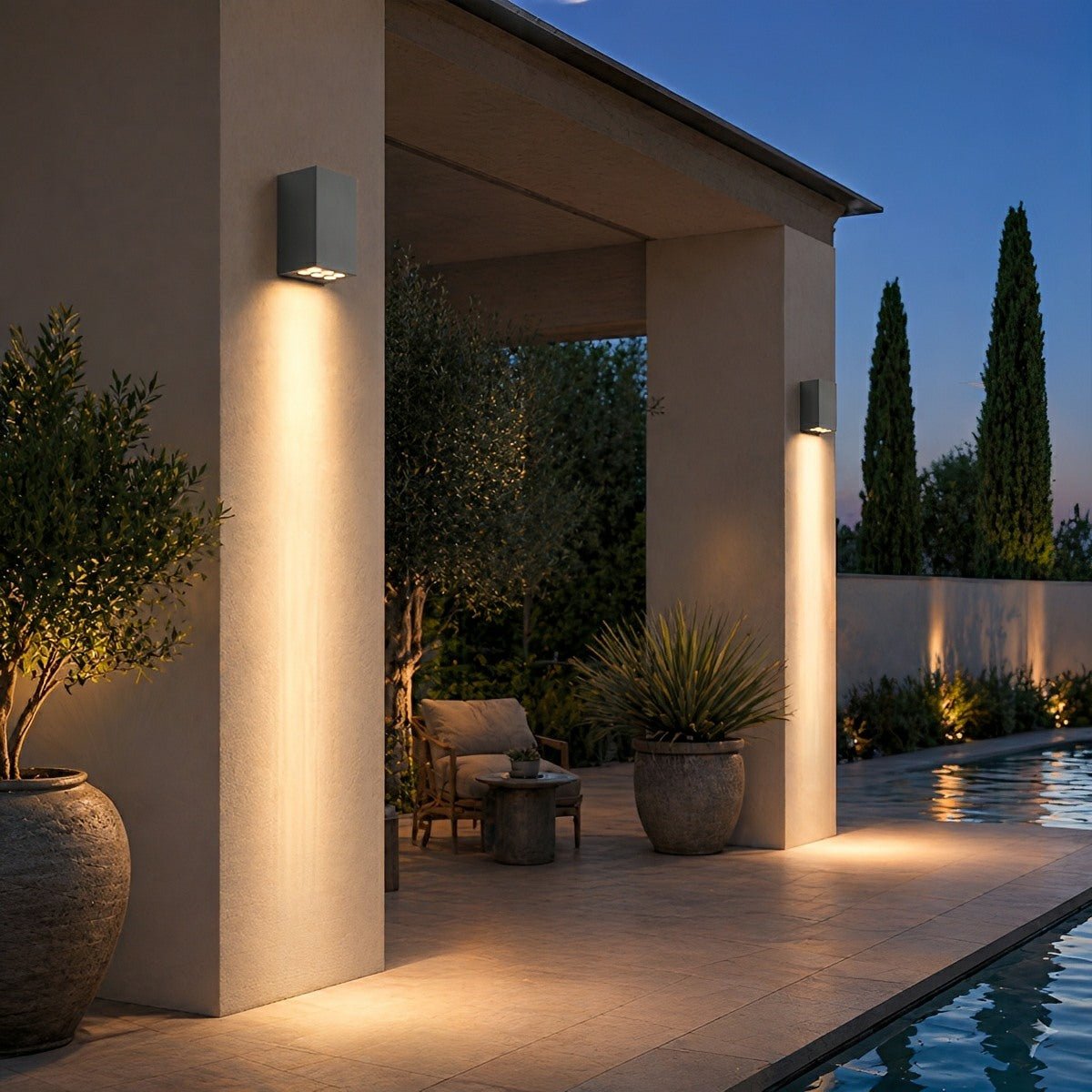 Waterproof LED Straight Wall Light - Flare Shack