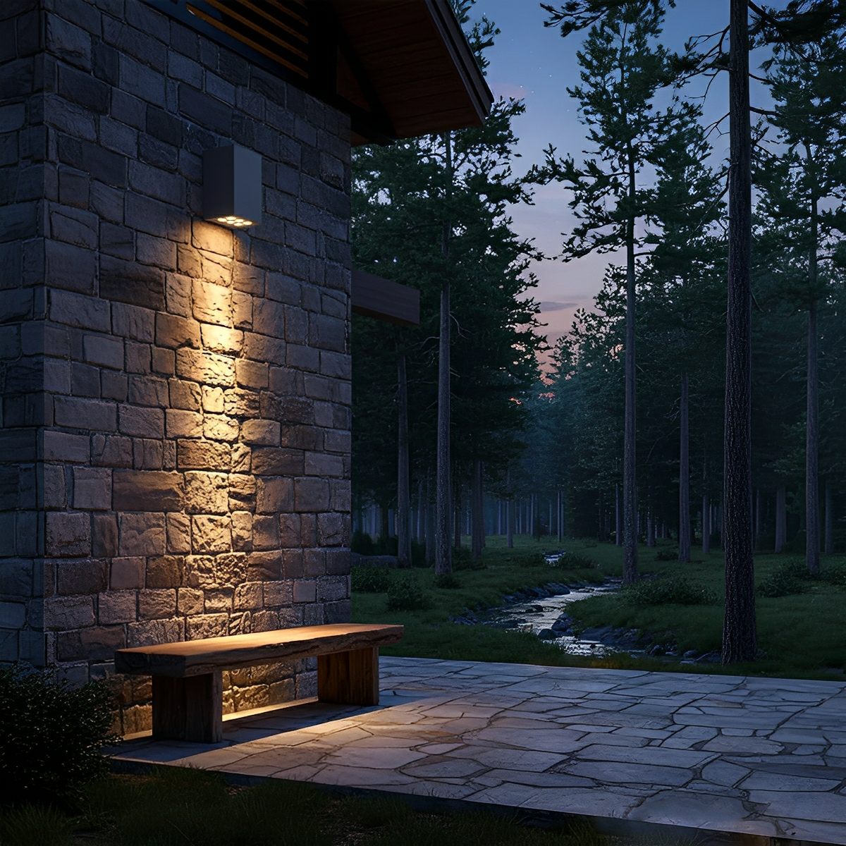 Waterproof LED Straight Wall Light - Flare Shack