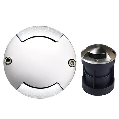 Waterproof Mdern Round LED Outdoor Step Lights Deck Stair Lights