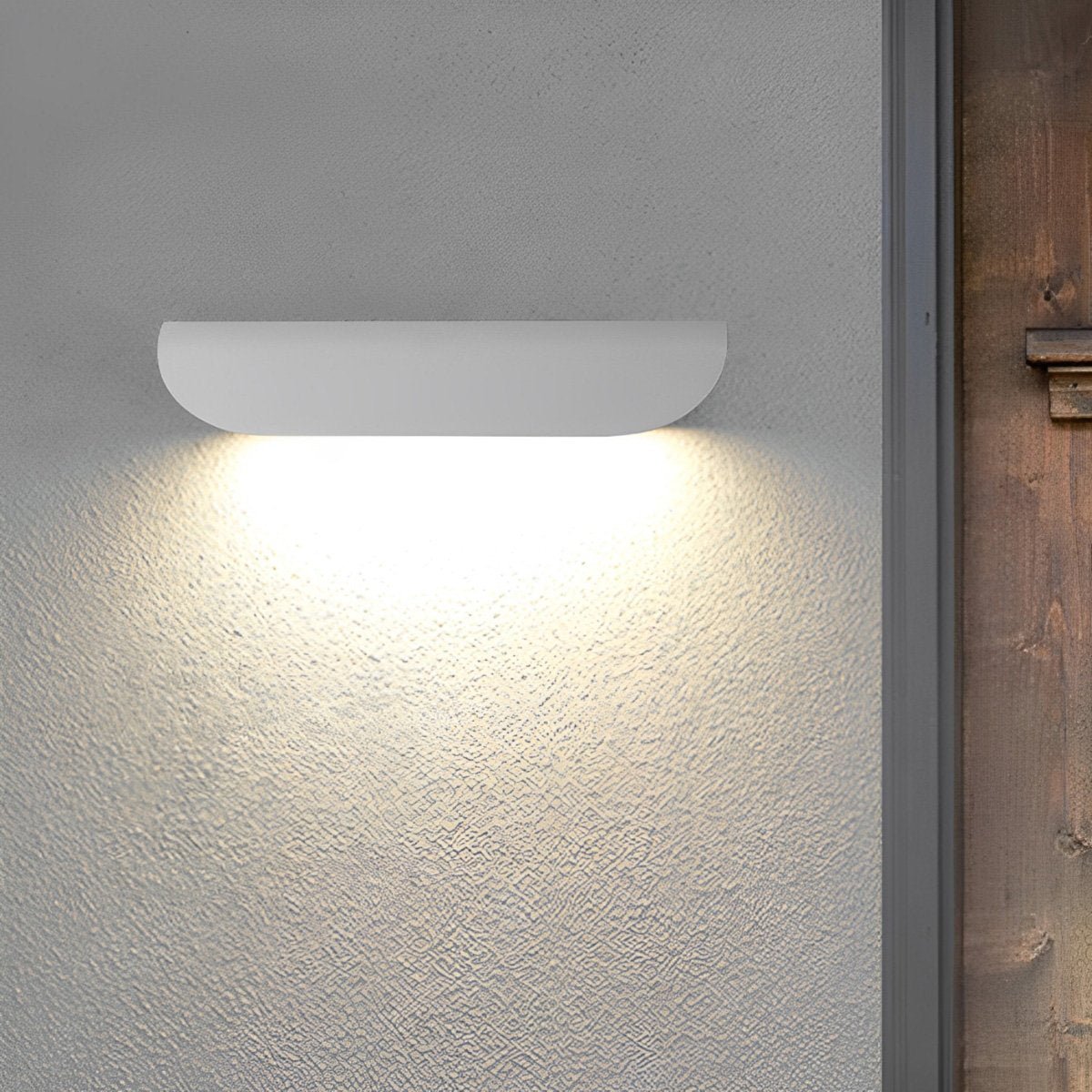 Waterproof Minimalist Arc - shaped LED Outdoor Wall Sconces - Flare Shack