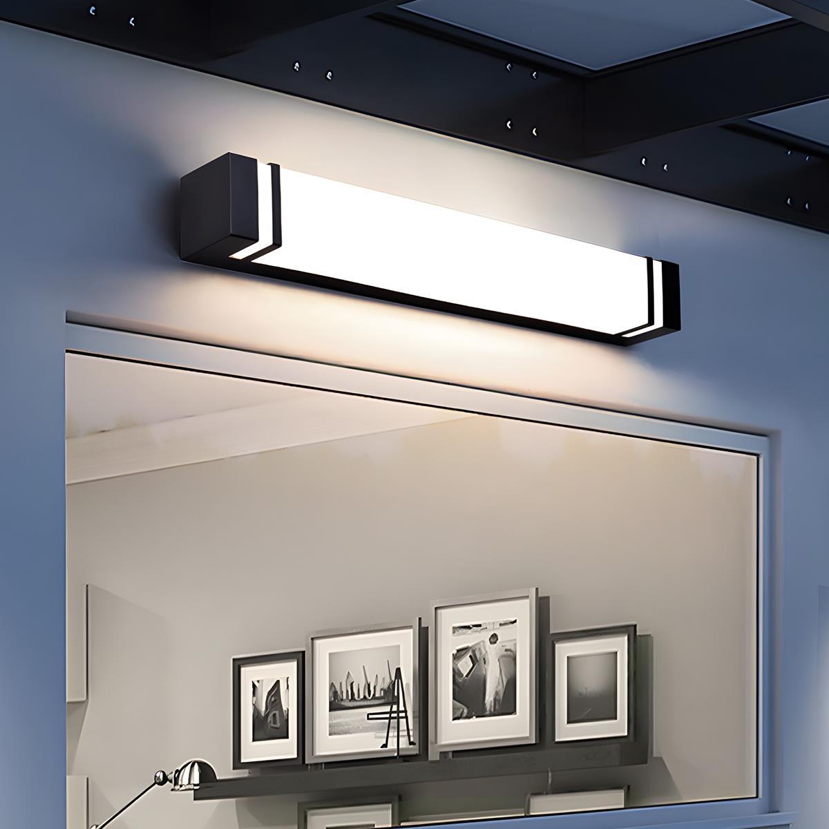 Waterproof Minimalist Rectangle LED Outdoor Wall Sconces Porch Lights - Flare Shack