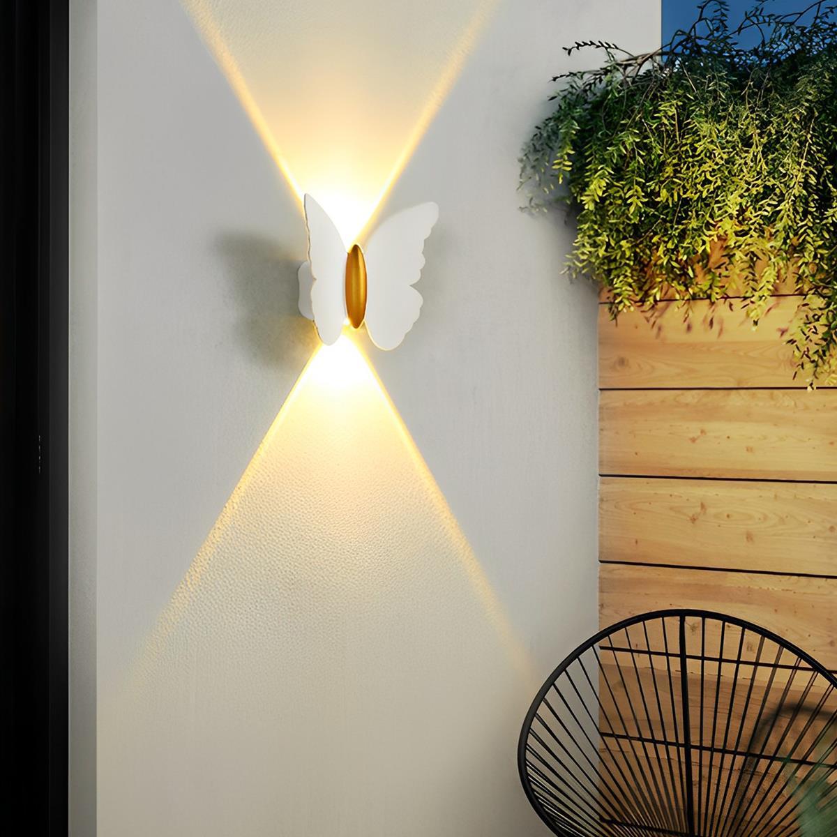 Waterproof Modern Animal Shape Outdoor LED Wall Lights - Flare Shack