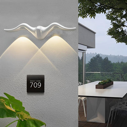 Waterproof Modern Animal Shape Outdoor LED Wall Lights - Flare Shack