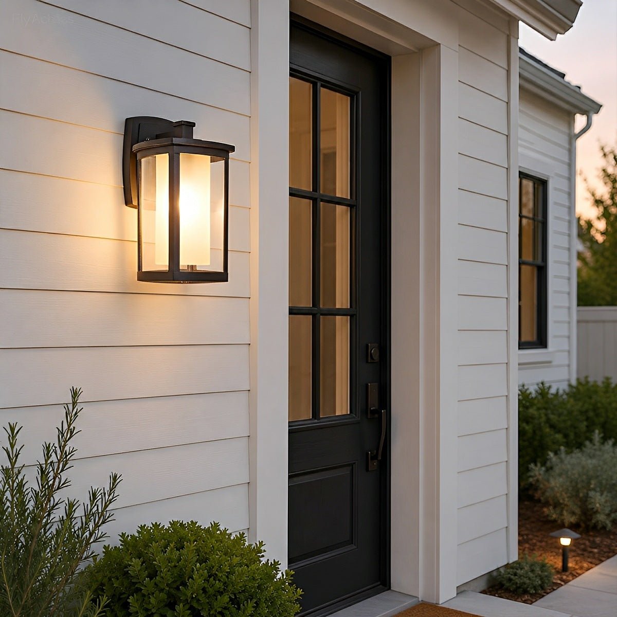 Waterproof Modern Farmhouse Outdoor LED Porch Wall Lights - Flare Shack