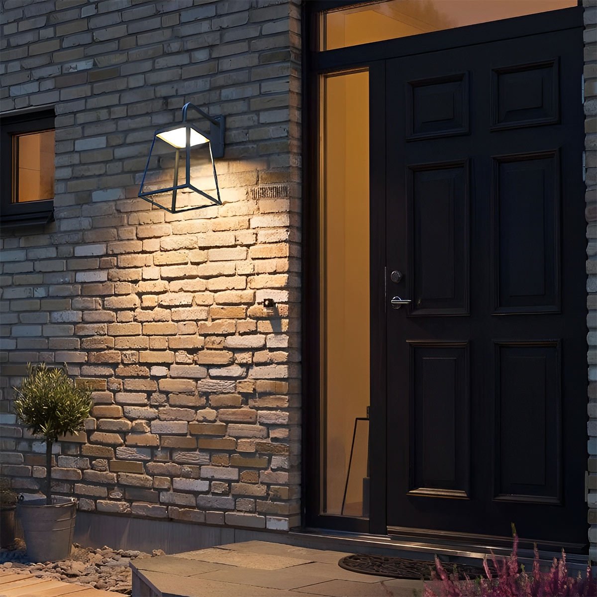 Waterproof Modern Farmhouse Outdoor Porch LED Wall Lights - Flare Shack