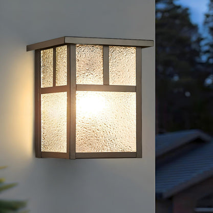 Waterproof Modern Farmhouse Square Outdoor LED Porch Wall Lights - Flare Shack