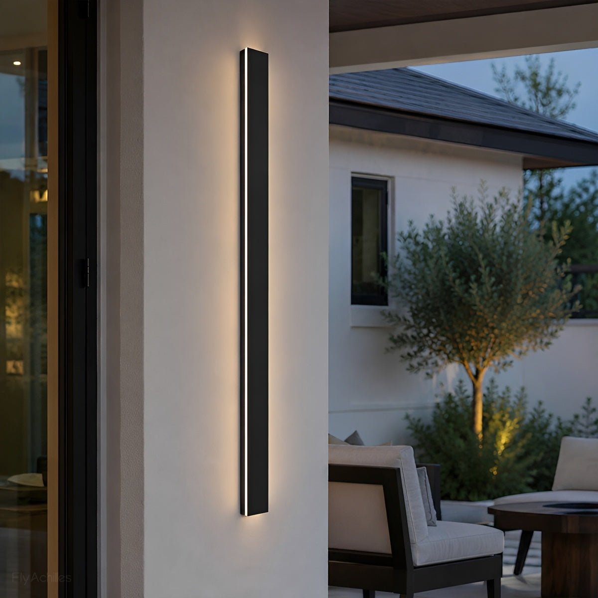 Waterproof Modern LED Long Strip Outdoor Wall Porch Lights - Flare Shack