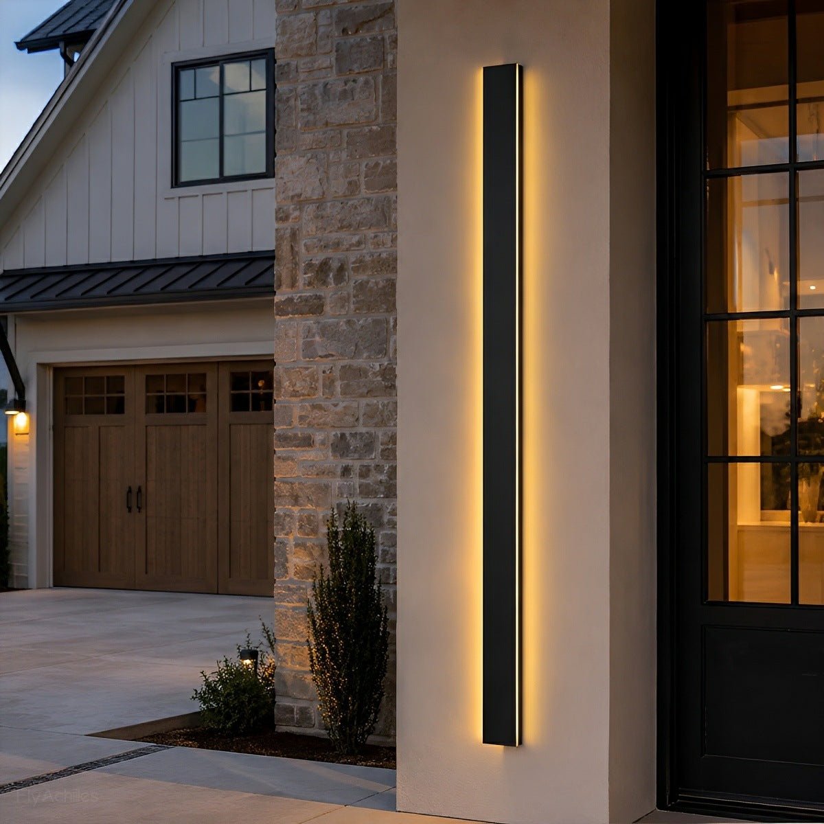Waterproof Modern LED Long Strip Outdoor Wall Porch Lights - Flare Shack