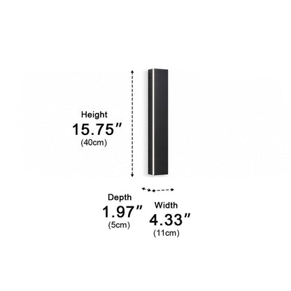 Waterproof Modern LED Long Strip Outdoor Wall Porch Lights