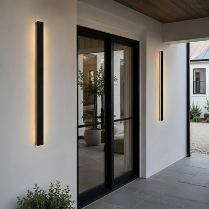 Waterproof Modern LED Long Strip Outdoor Wall Porch Lights - Flare Shack