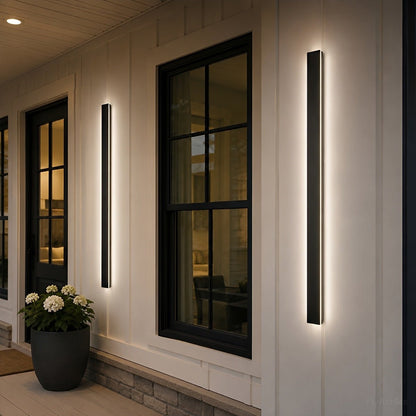 Waterproof Modern LED Long Strip Outdoor Wall Porch Lights - Flare Shack