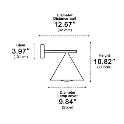 Waterproof Modern Minimalist Bell LED Outdoor Wall Sconces