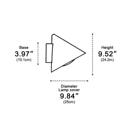 Waterproof Modern Minimalist Bell LED Outdoor Wall Sconces
