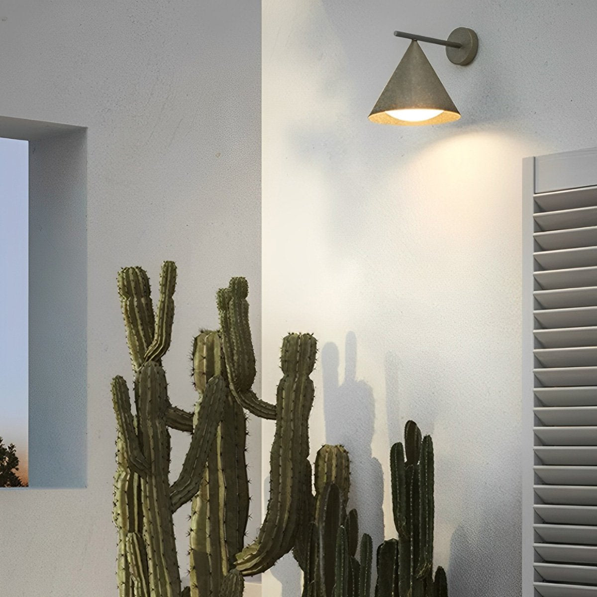 Waterproof Modern Minimalist Bell LED Outdoor Wall Sconces - Flare Shack