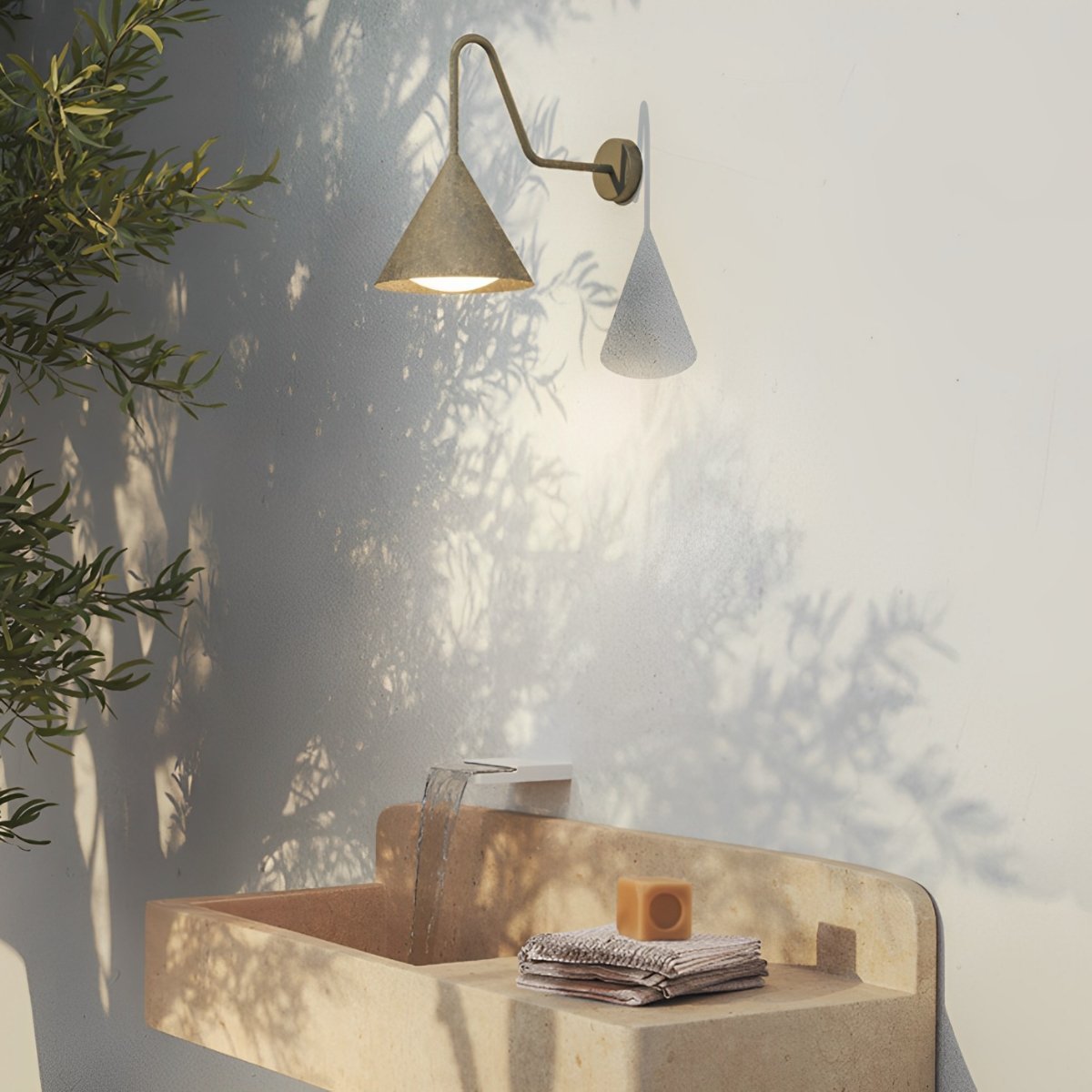 Waterproof Modern Minimalist Bell LED Outdoor Wall Sconces - Flare Shack