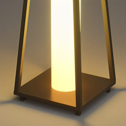 Waterproof Modern Minimalist Geometric LED Outdoor Floor Lamp