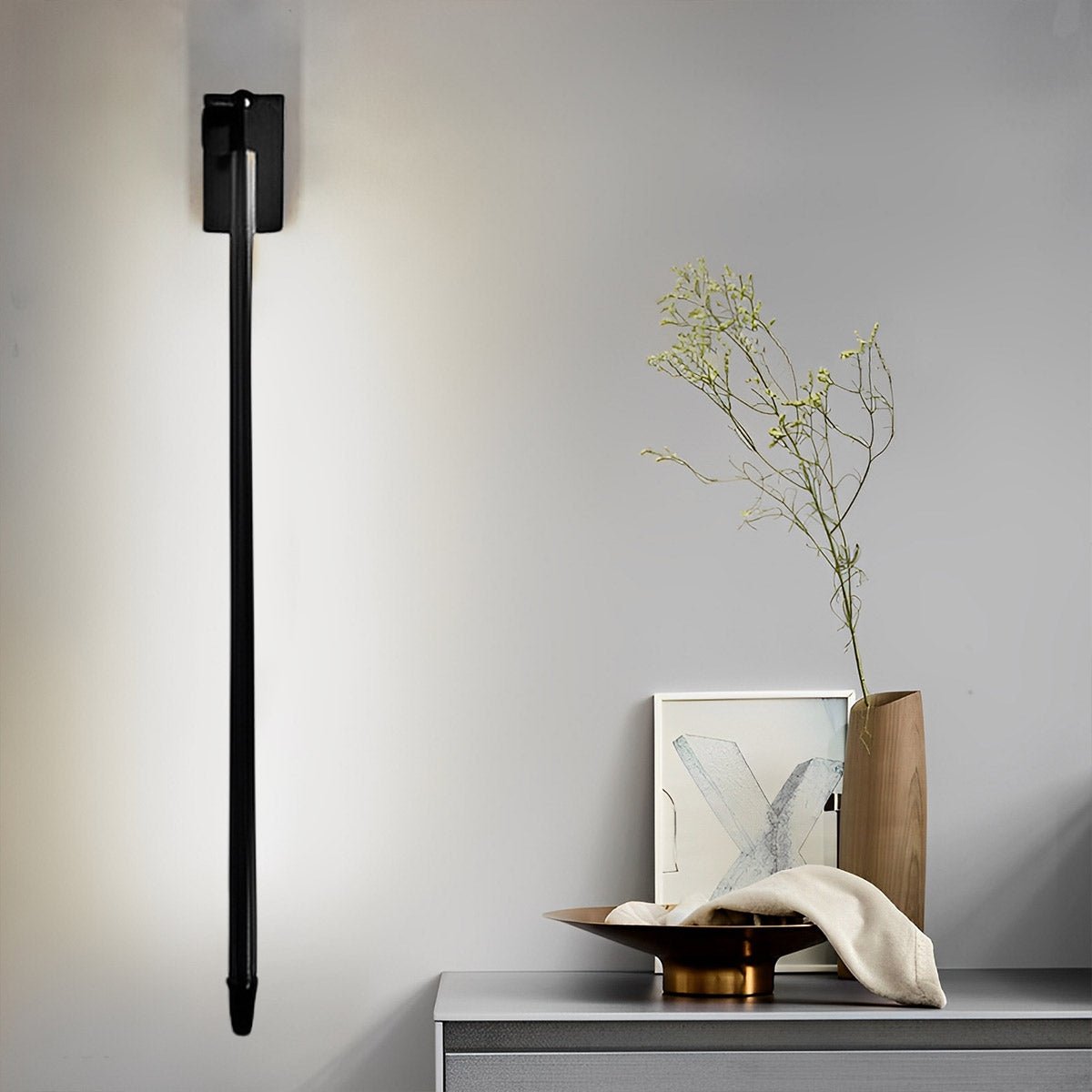 Waterproof Modern Minimalist Rotatable Long Strip LED Wall Sconces