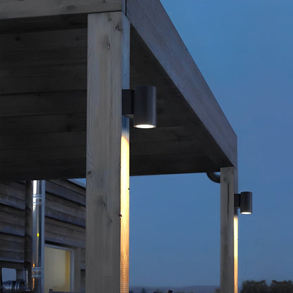 Waterproof Modern Minimalist Wall Light Glass LED Outdoor Interior Downlight - Flare Shack