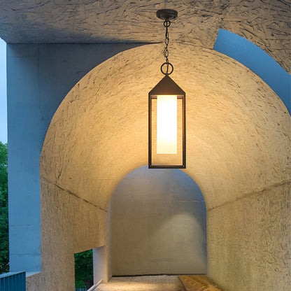 Waterproof Modern Outdoor Hanging Lantern Pendant Lights - Flare Shack