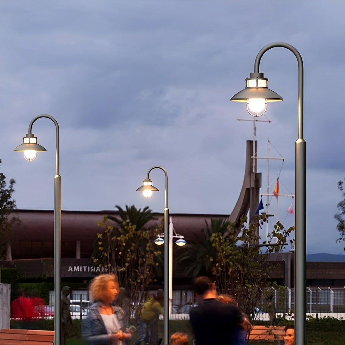 Waterproof Modern Outdoor Lantern Pathway Street Lights - Flare Shack