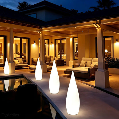 Waterproof Modern Outdoor LED Cone Lights Lawn Landscape Lighting
