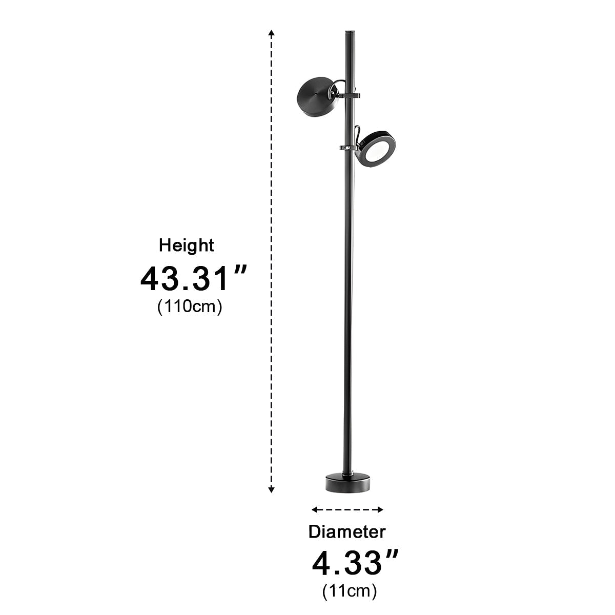 Modern Outdoor Pathway Lighting - IP65 Waterproof Aluminum Street Lamp