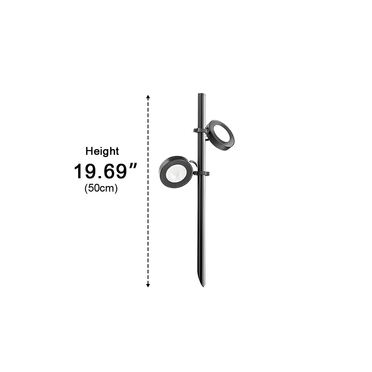 Modern Outdoor Pathway Lighting - IP65 Waterproof Aluminum Street Lamp