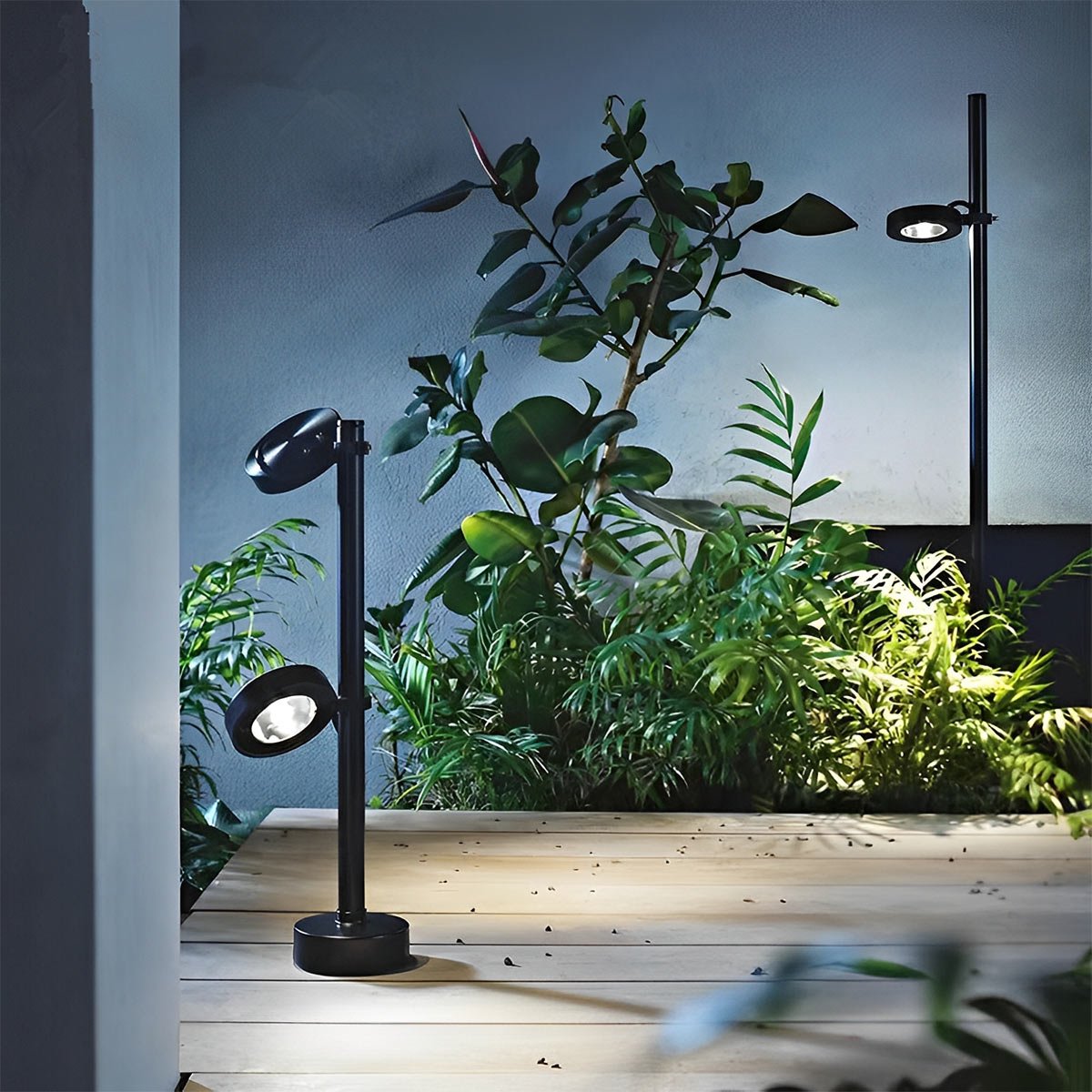 Waterproof Modern Outdoor Pathway Street Pole Lights - Flare Shack