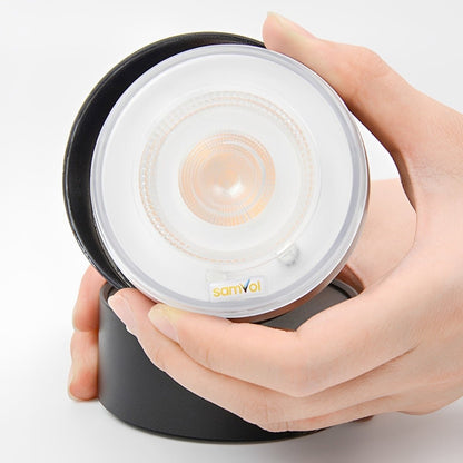 Waterproof Modern Round Adjustable Angle Outdoor Porch LED Wall Lights