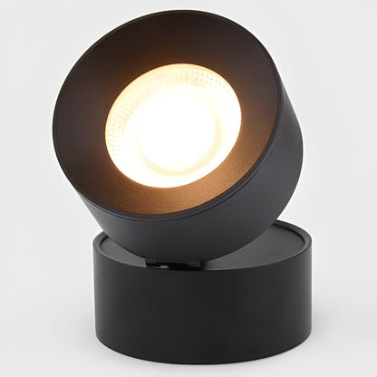 Waterproof Modern Round Adjustable Angle Outdoor Porch LED Wall Lights