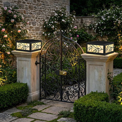 Waterproof Modern Square LED Outdoor Deck Post Lights Pillar Light - Flare Shack