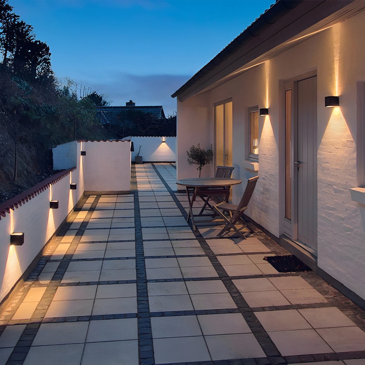 Waterproof Modern Up and Down Outdoor LED Wall Lights - Flare Shack