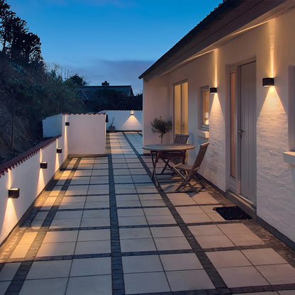 Waterproof Modern Up and Down Outdoor LED Wall Lights - Flare Shack