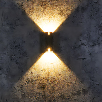 Waterproof Modern Up&Down LED Outdoor Spotlight Wall Washer Light - Flare Shack