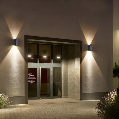 Waterproof Modern Up&Down LED Outdoor Spotlight Wall Washer Light