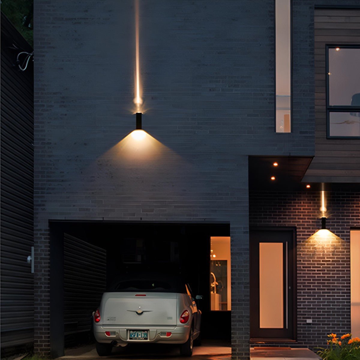 Waterproof Modern Up&Down LED Outdoor Spotlight Wall Washer Light - Flare Shack