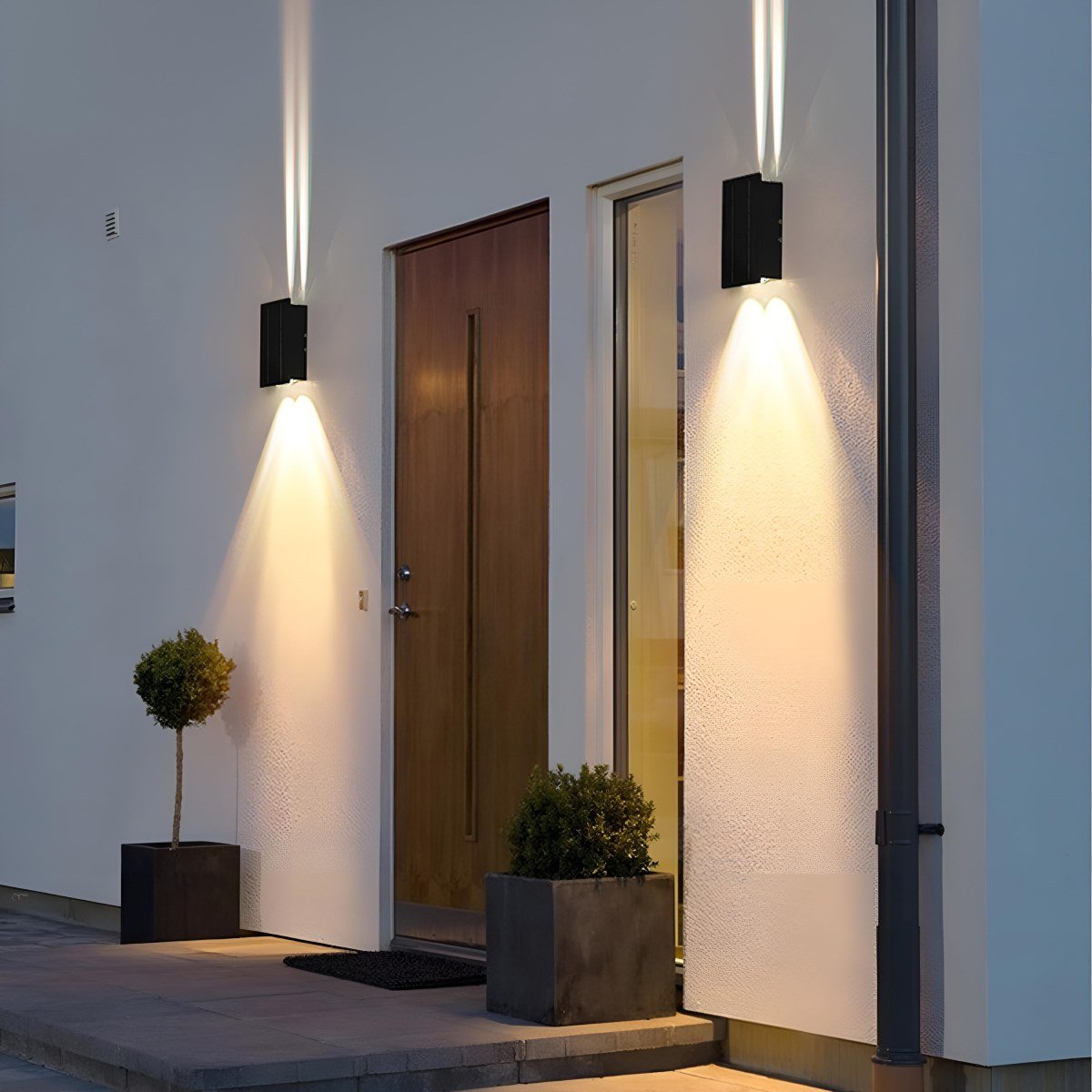 Waterproof Modern Up&Down LED Outdoor Wall Washer Lights - Flare Shack