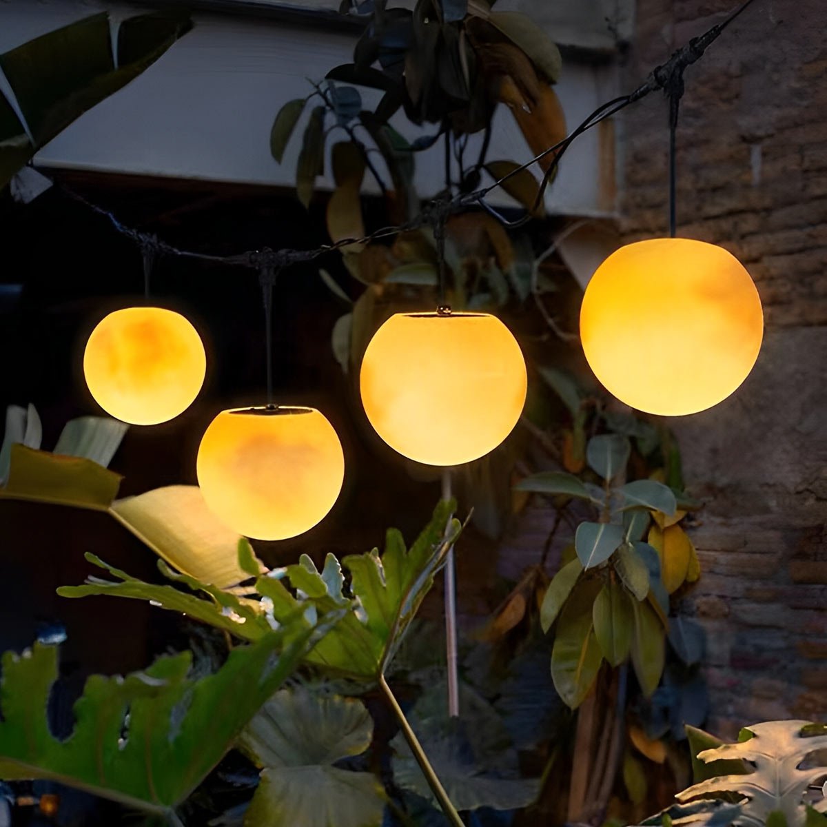 Waterproof Moon Garden Landscape Outdoor String Lights - Flare Shack