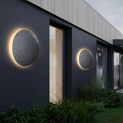 Waterproof Moon Outdoor LED Porch Exterior Wall Lights