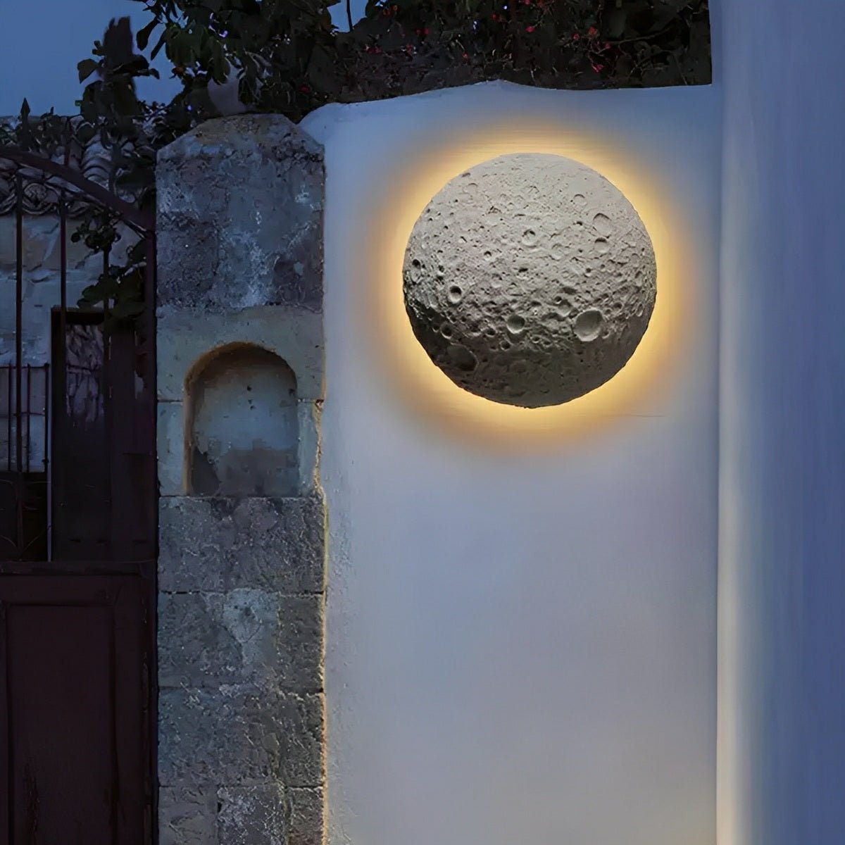 Waterproof Moon Outdoor LED Porch Exterior Wall Lights - Flare Shack