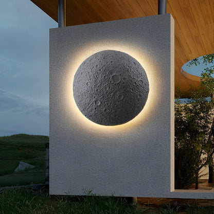 Waterproof Moon Outdoor LED Porch Exterior Wall Lights - Flare Shack