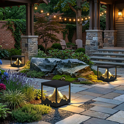 Waterproof Mountain Outdoor Post Cap Light Landscape Lighting - Flare Shack