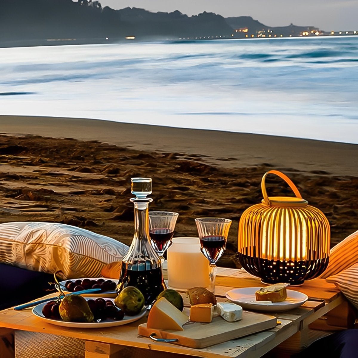 Waterproof Outdoor Bamboo Light Hanging Lanterns - Flare Shack