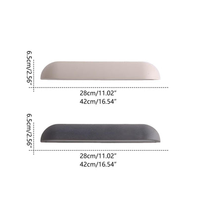 Waterproof Outdoor Concrete Curved Dom LED Porch Light Exterior Wall Lights