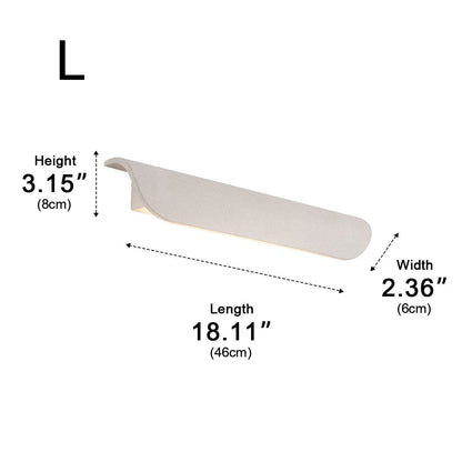 Waterproof Outdoor Concrete Curved Tiles LED Porch Wall Lights