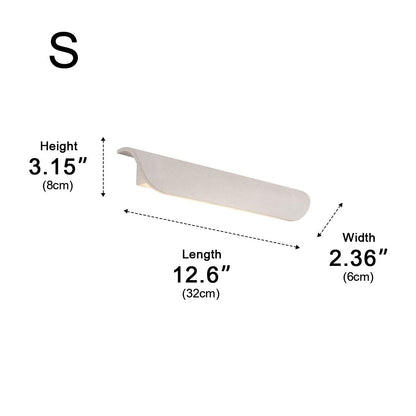 Waterproof Outdoor Concrete Curved Tiles LED Porch Wall Lights