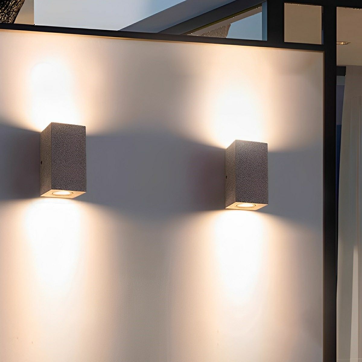 Waterproof Outdoor Cement LED Porch Light Exterior Wall Lights - Flare Shack